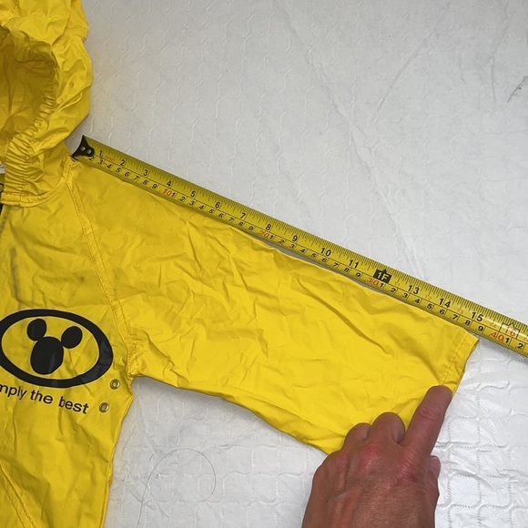 Mickey’s Stuff for Kids yellow Mickey Mouse vintage rain jacket - Picture 8 of 9
